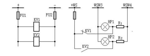 Schematic diagram of the DC bus voltage monitoring device