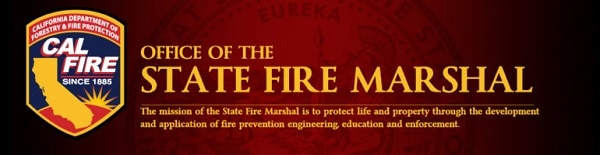 California Office of the State Fire Marshal logo