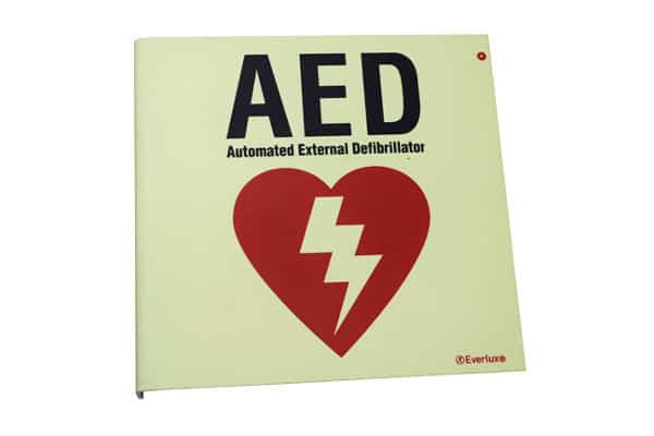 Picture of QRFS Glow-in-the-Dark AED Sign