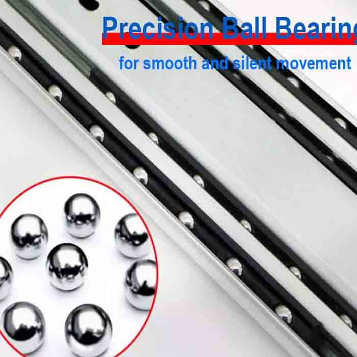 115kg Precision Ball Bearing heavy duty drawer slides