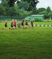 bs fixing team running at tough mudder 2022